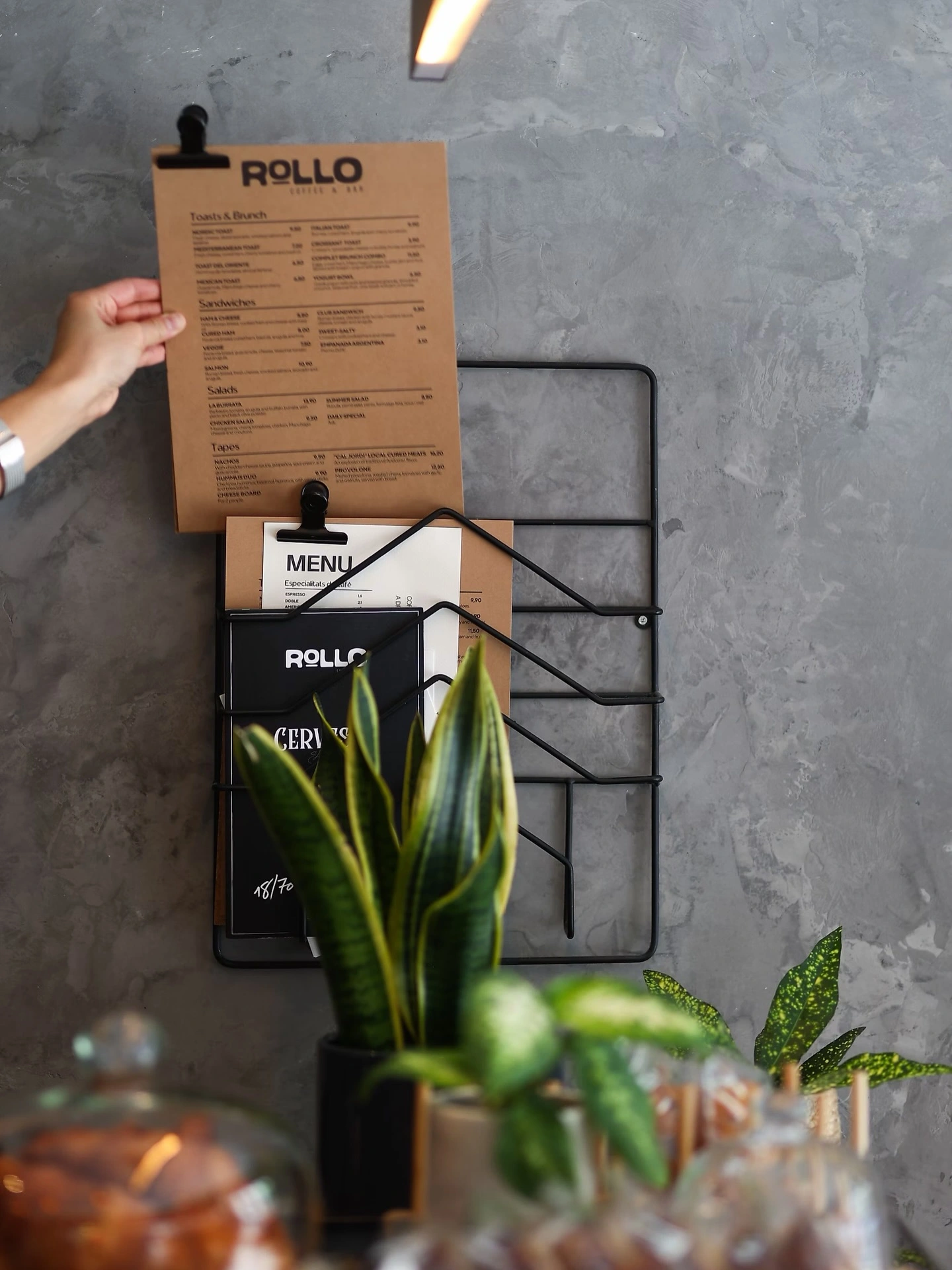 rollo menu